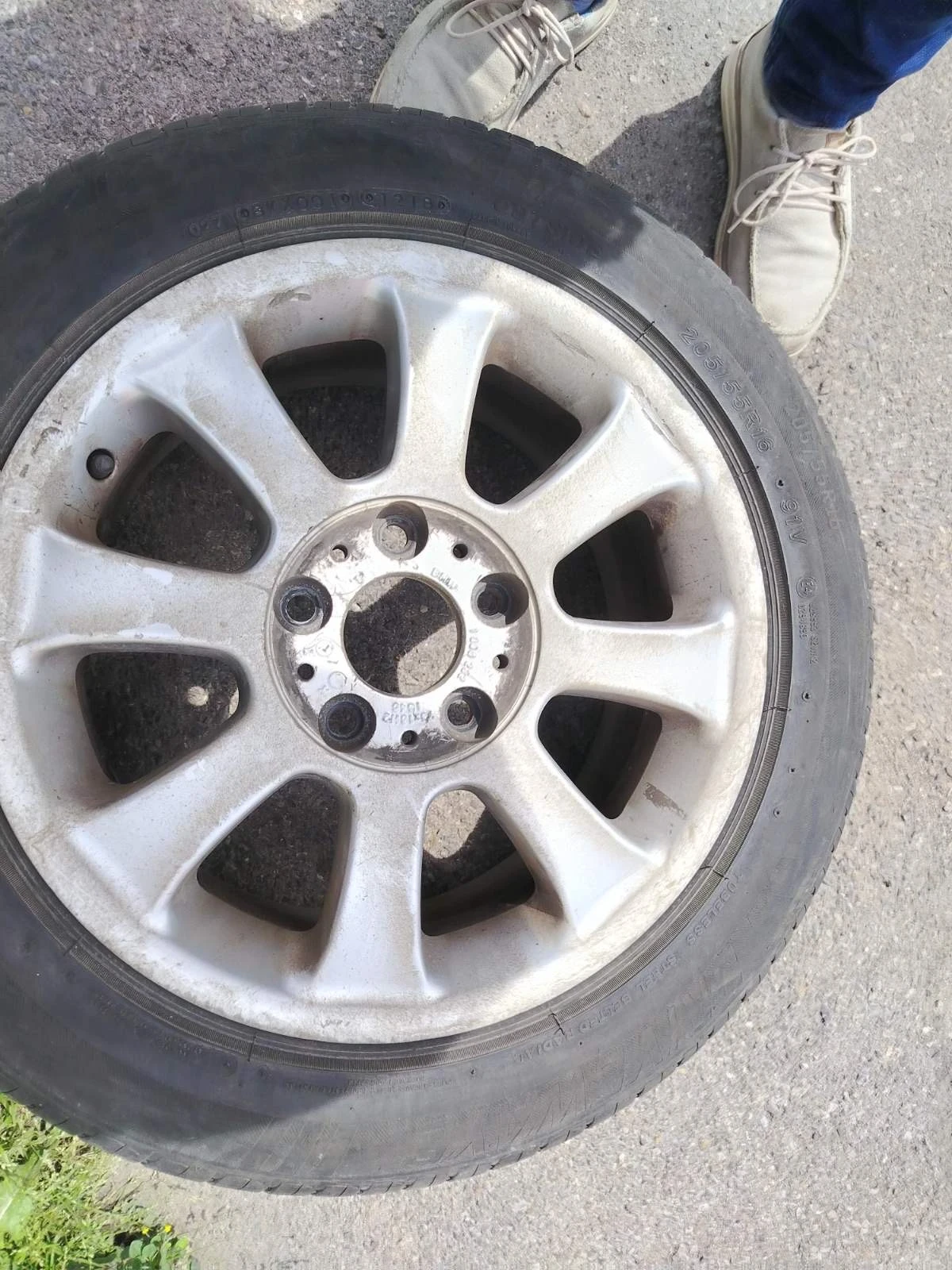 Гуми с джанти Lassa 205/55R16, снимка 2 - Гуми и джанти - 54670898