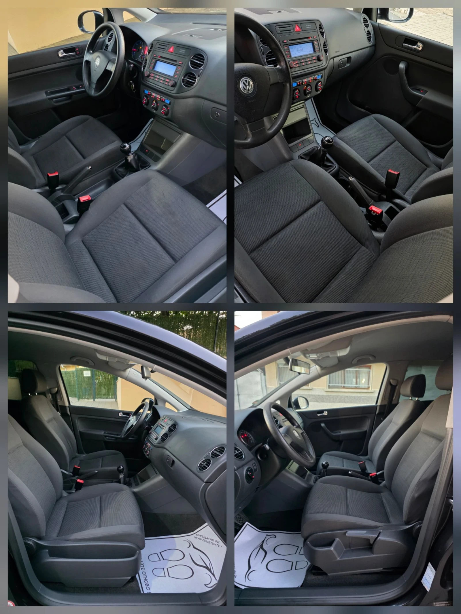 VW Golf Plus 1.9.TDI.105.KC.KLIMATIK.НОВ ВНОС , снимка 12 - Автомобили и джипове - 55084208