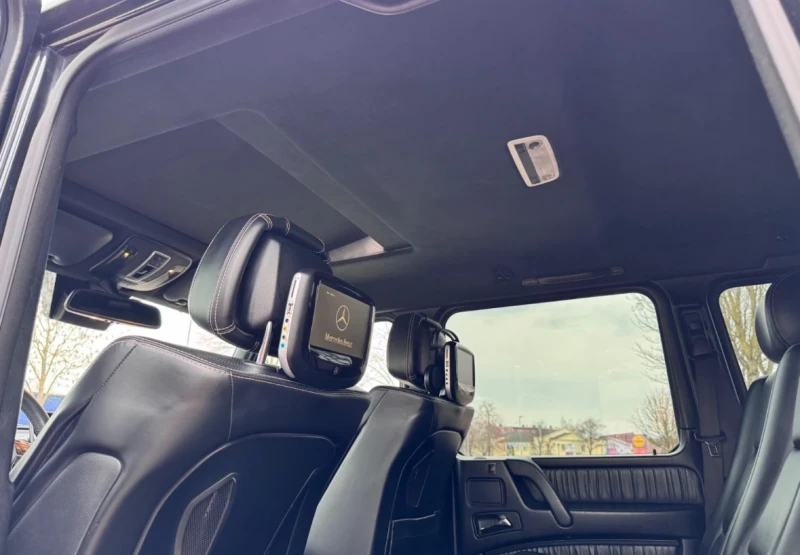 Mercedes-Benz G 500 G500 AMG /4x4/ Barbus/ Designo/ 3x DVD/H&K/Alcant, снимка 9 - Автомобили и джипове - 52669508