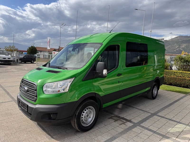 Ford Transit 2.2TDCI товаропътнически 6-местен L3H2 Клима , снимка 3 - Бусове и автобуси - 47547665