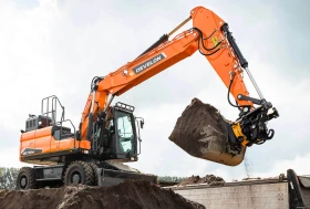 Багер Develon DX170W-7, снимка 5