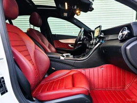 Mercedes-Benz C 220 D* AVANTGARDE* ЧЕРВЕНА КОЖА* ПОДГРЕВ* PANO* АВТОКР, снимка 12