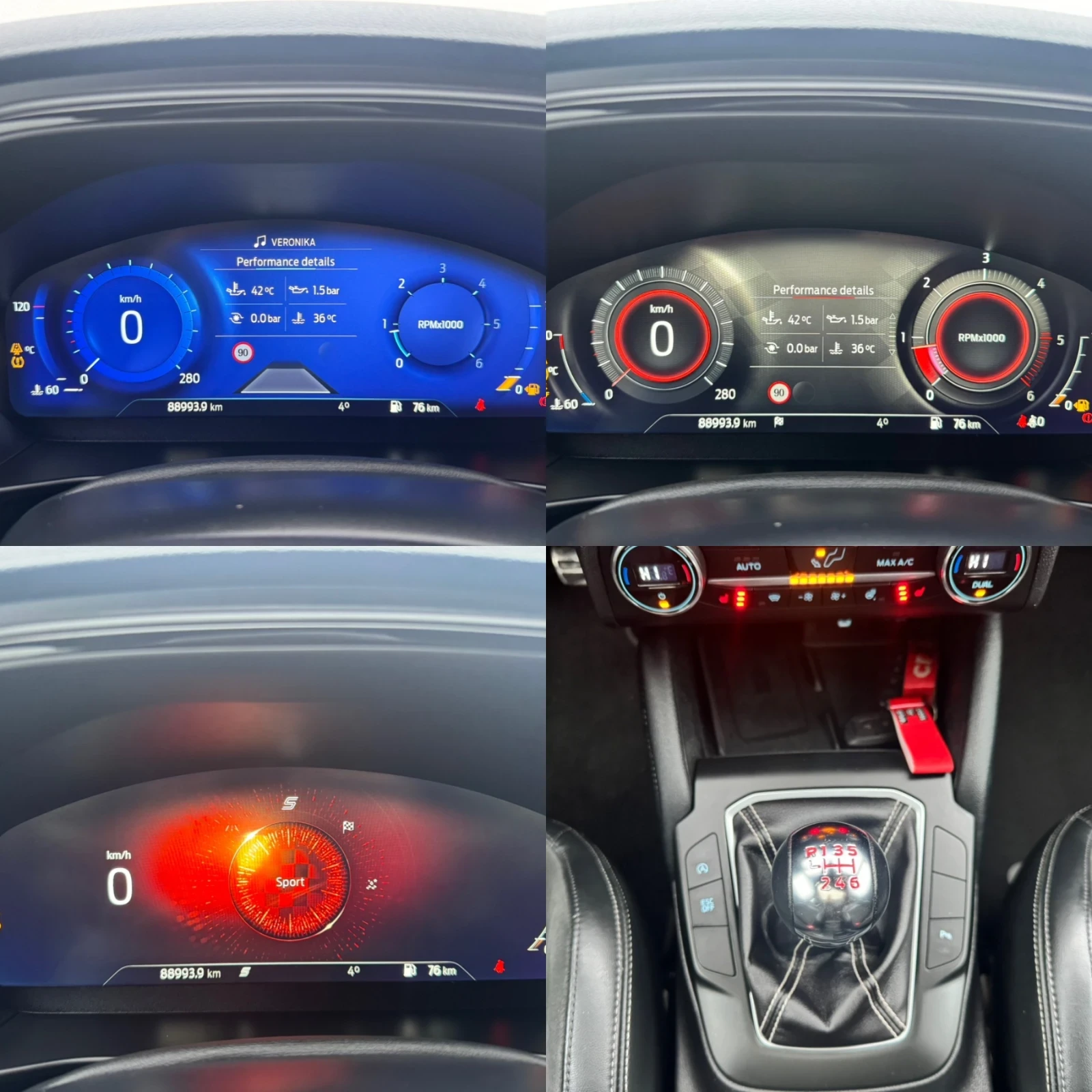 Ford Focus PERFORMANCE RECARO PANORAMA FULL | Mobile.bg � ����������� 16