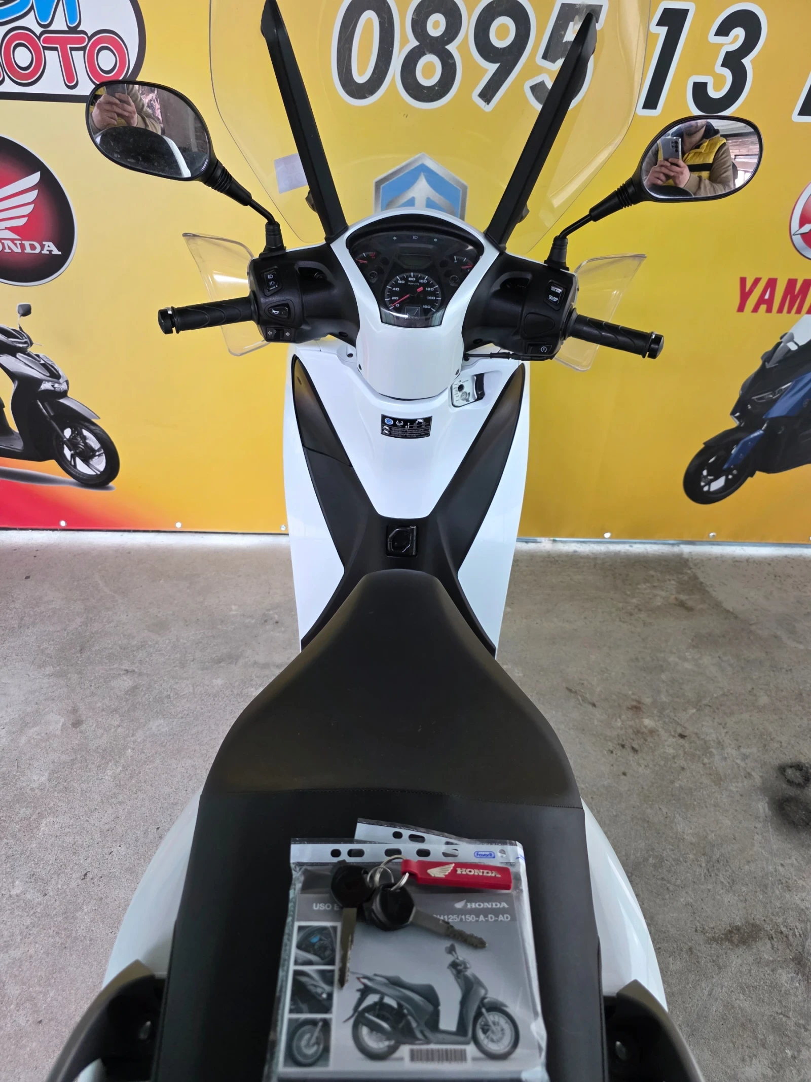 Honda Sh 125i, снимка 5 - Мотоциклети и мототехника - 53880165