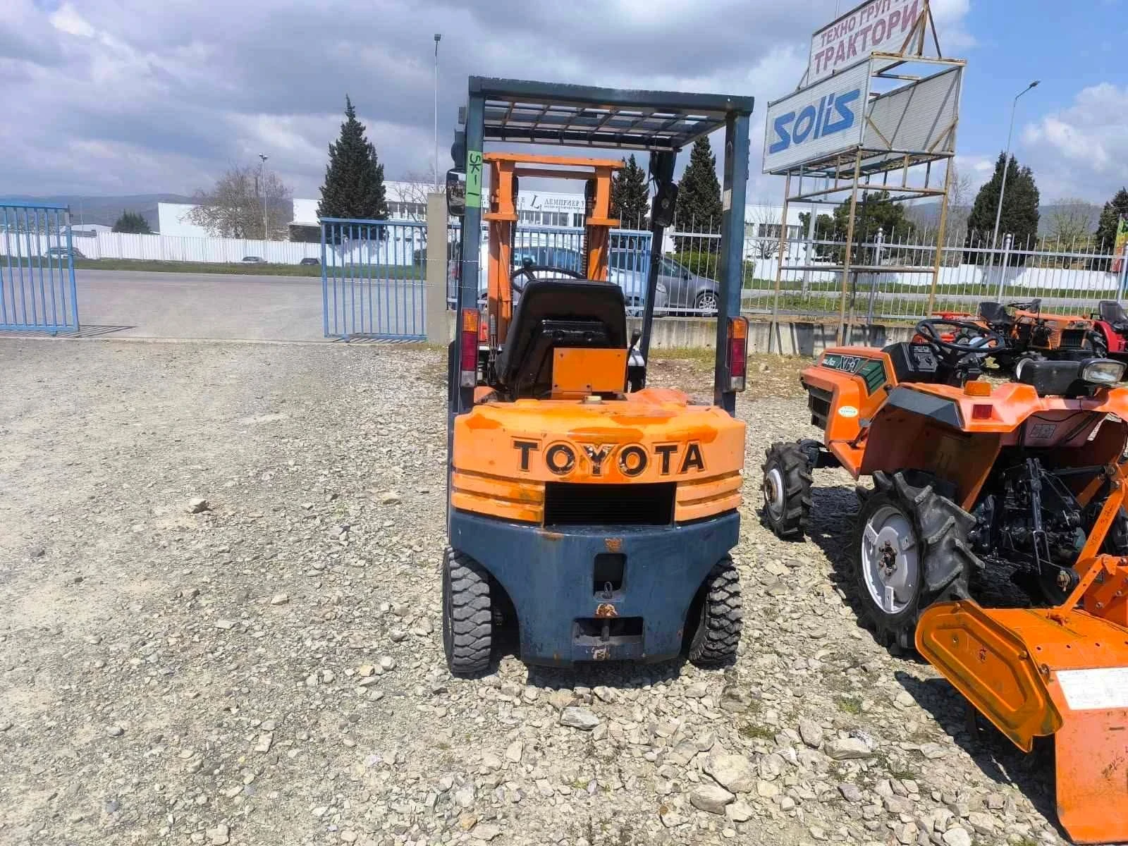 Мотокар Toyota, снимка 6 - Индустриална техника - 55688835