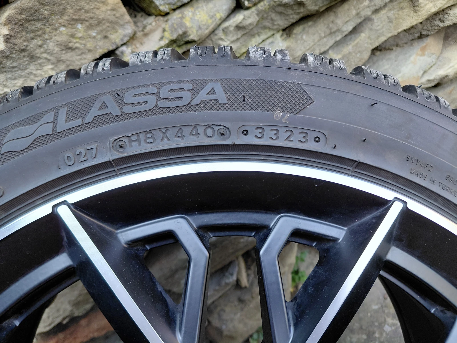 Гуми с джанти Lassa 225/45R17, снимка 3 - Гуми и джанти - 56197829