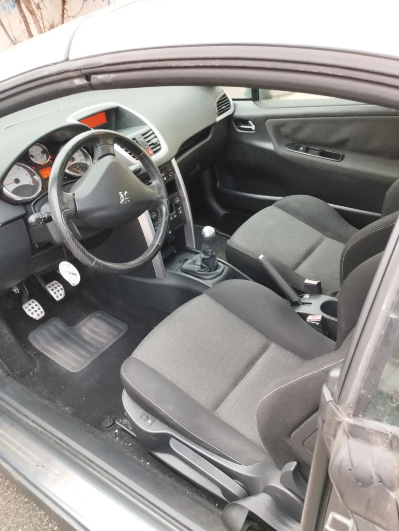 Peugeot 207 CC кабрио , снимка 12 - Автомобили и джипове - 52361749