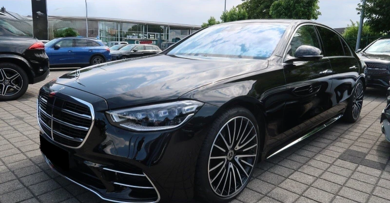 Mercedes-Benz S 580 AMG/LONG/4-MATIC/EXCLUSIV/BURM/PANO/HEAD UP 3D/360, снимка 3 - Автомобили и джипове - 52040423