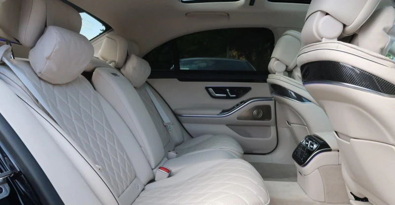 Mercedes-Benz S 580 AMG/LONG/4-MATIC/EXCLUSIV/BURM/PANO/HEAD UP 3D/360, снимка 12 - Автомобили и джипове - 52040423