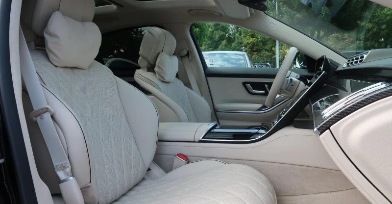 Mercedes-Benz S 580 AMG/LONG/4-MATIC/EXCLUSIV/BURM/PANO/HEAD UP 3D/360, снимка 10 - Автомобили и джипове - 52040423