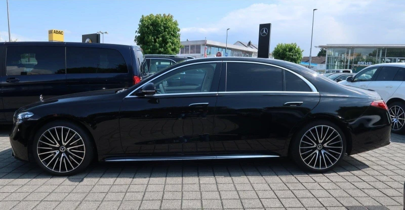 Mercedes-Benz S 580 AMG/LONG/4-MATIC/EXCLUSIV/BURM/PANO/HEAD UP 3D/360, снимка 4 - Автомобили и джипове - 52040423