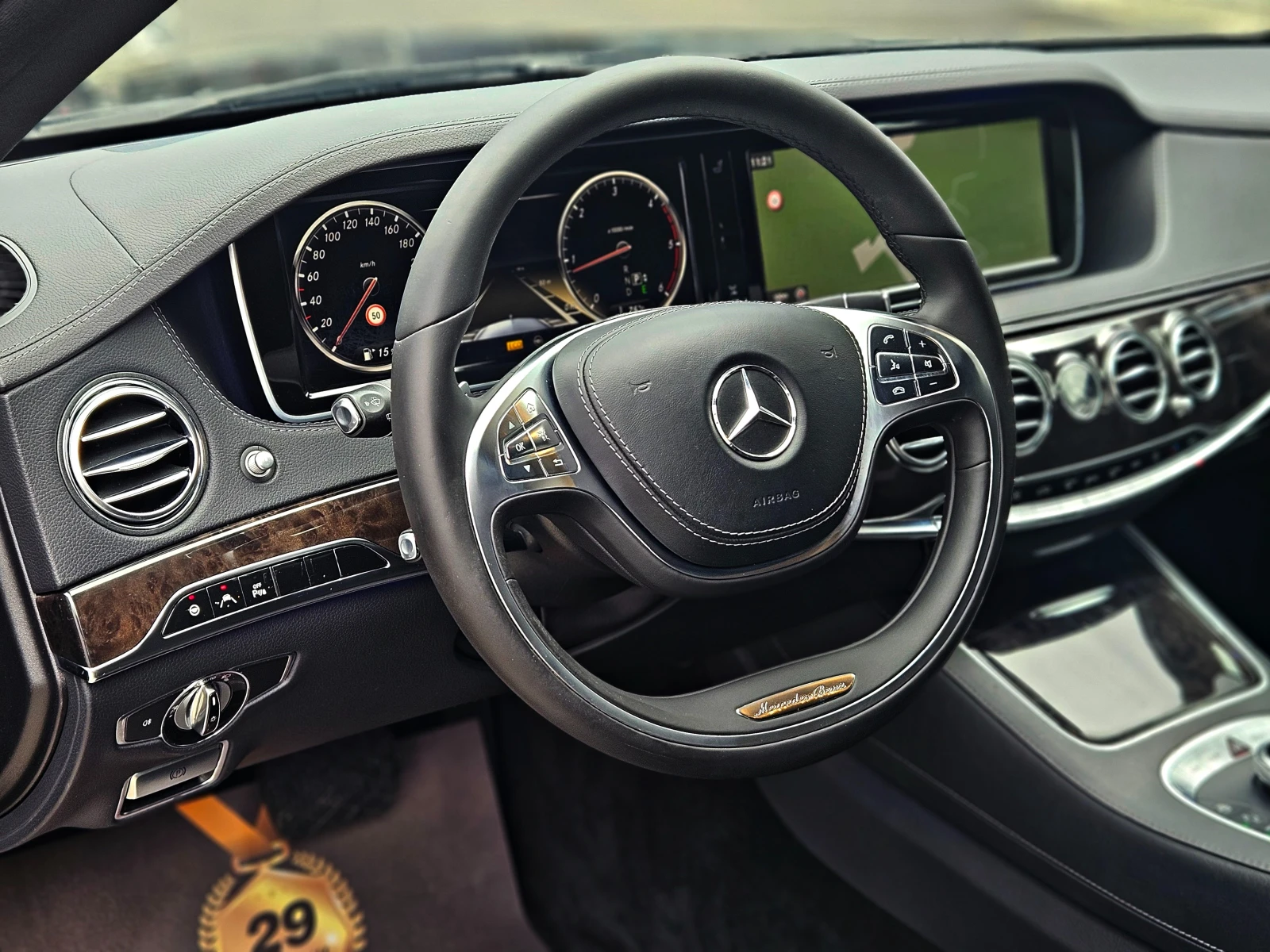 Mercedes-Benz S 350 AMG/GERMANY/DISTR/CAMERA/ВАКУУМ/MАСАЖ/ОБДУХ/LIZING - изображение 9