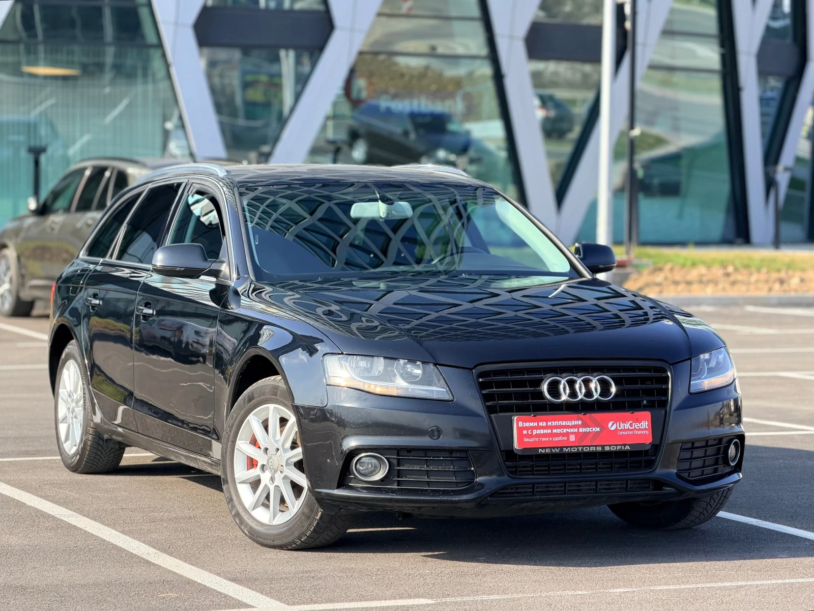 Audi A4 2.0TDi-Лизинг през Уникредит по 130 евро на месец, снимка 3 - Автомобили и джипове - 53861396