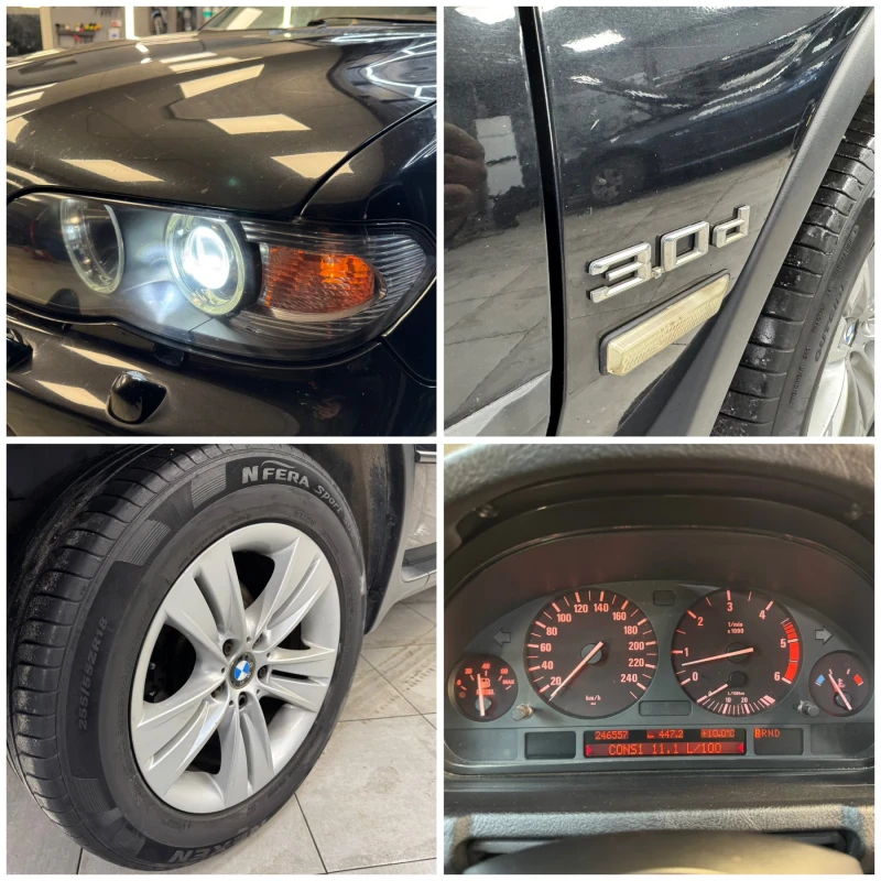 BMW X5 3.0-дизел Navi.teglich.podgrev.kasko, снимка 13 - Автомобили и джипове - 52631418
