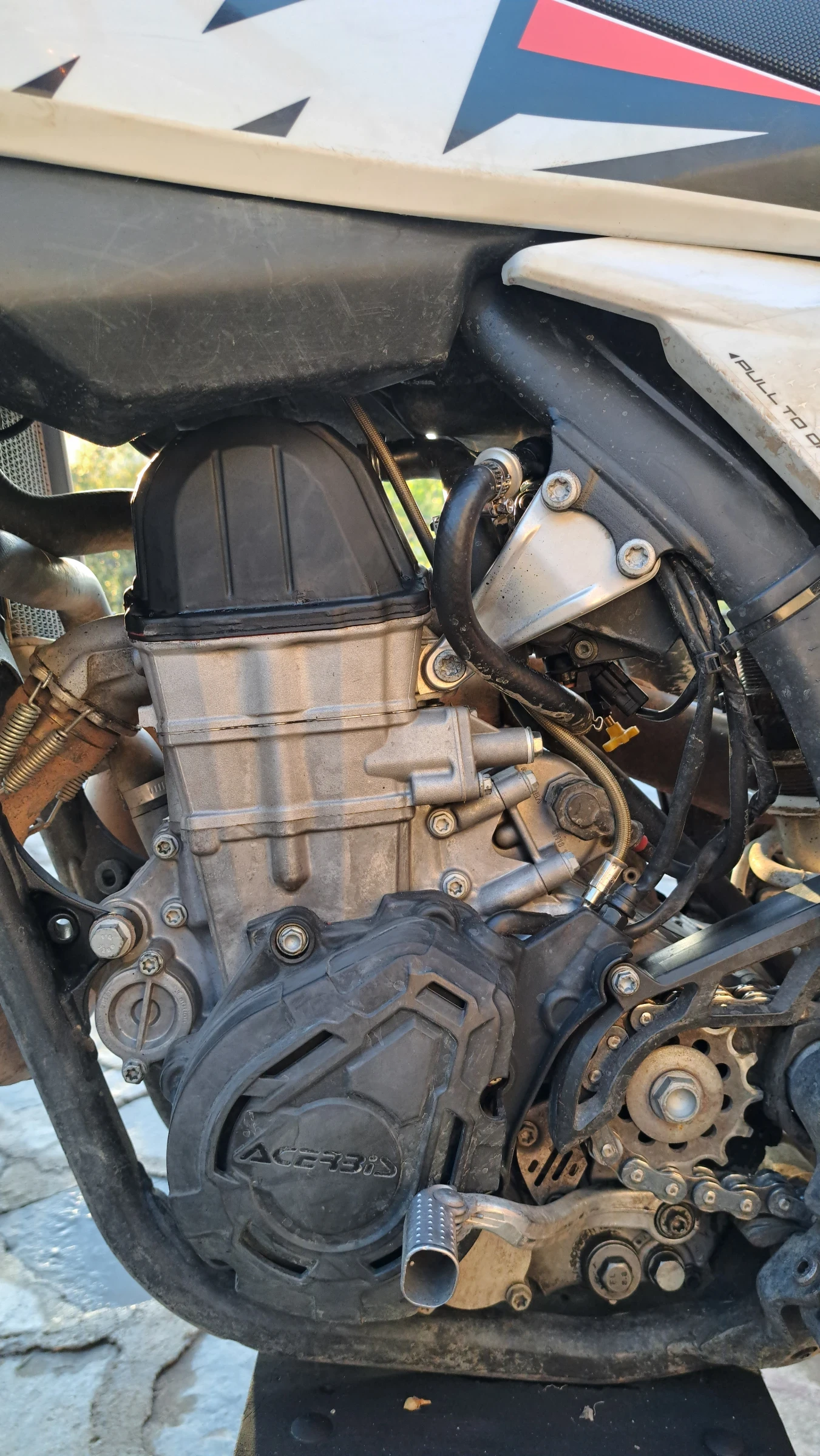 Ktm SX-F Мотора има 5 режима, заключваща предница WP - изображение 7