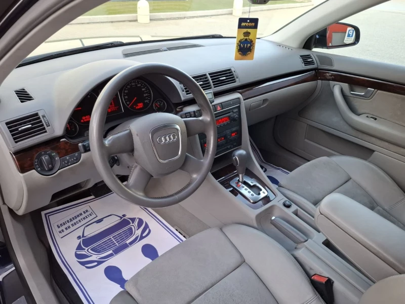 Audi A4 2.0TDI(140)* АВТОМАТИК* КОЖЕН САЛОН* НОВ ВНОС* , снимка 12 - Автомобили и джипове - 47538414