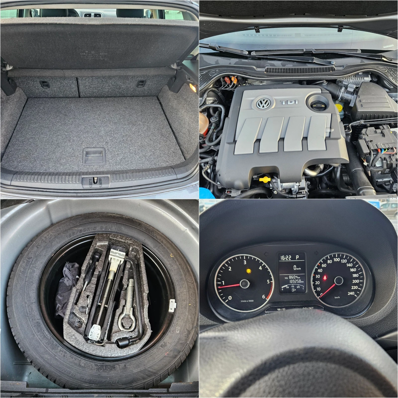 VW Polo 1.6TDI/90КС/АВТОМАТИК/НАВИГАЦИЯ/ОБСЛУЖЕН/ | Mobile.bg — изображение 16