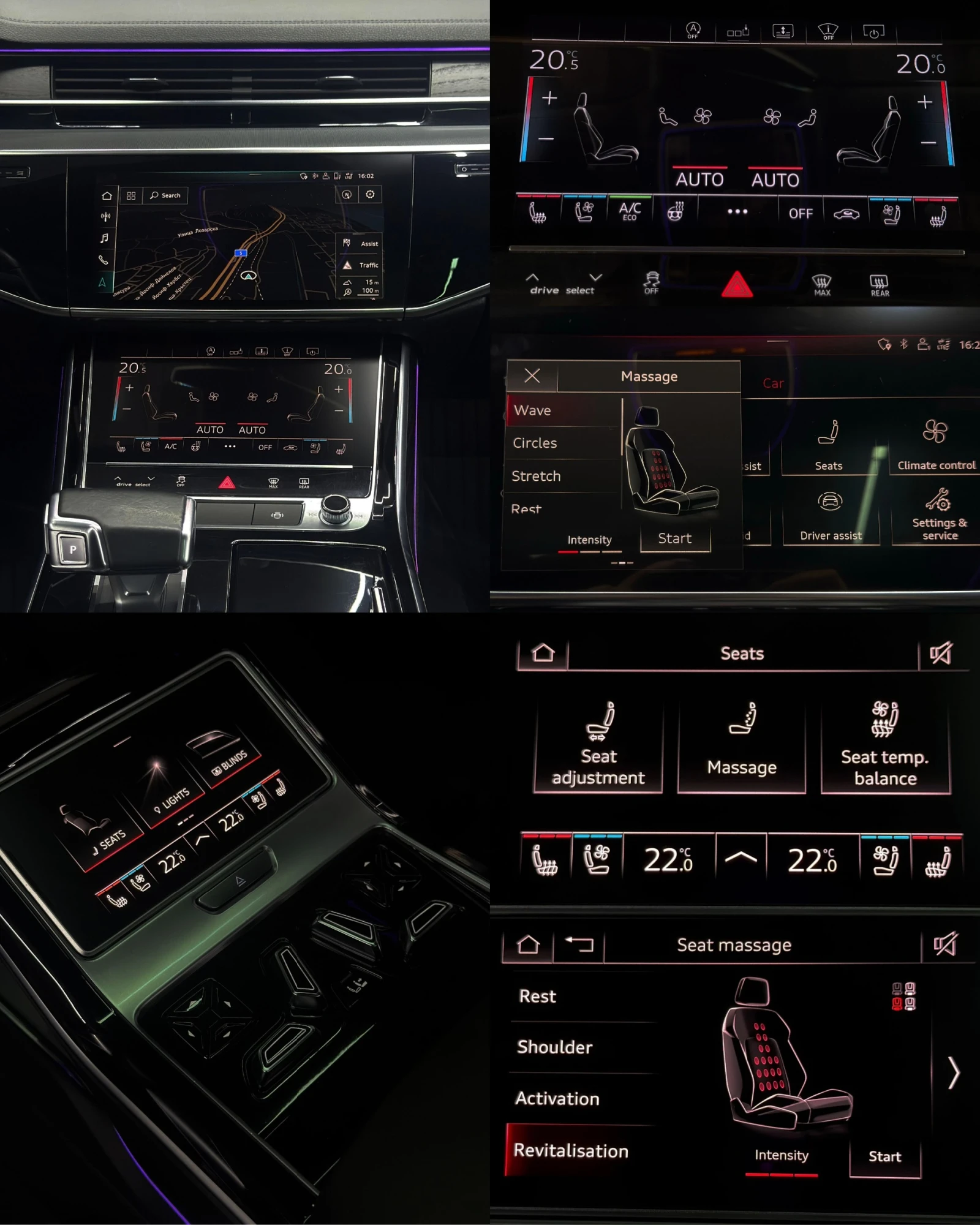 Audi A8 50TDI/Long/Laser/B&O/OLED/Пълна сервизна история, снимка 11 - Автомобили и джипове - 54855752