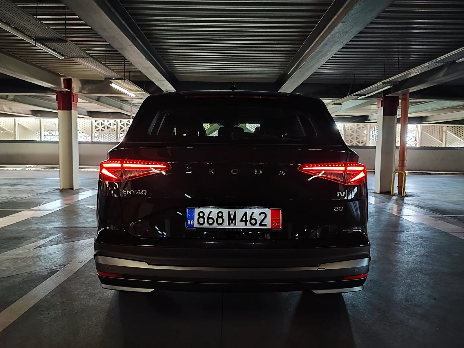 Skoda Enyaq IV80/204kc/ТЕРМОПОМПА/HUD/CANTON/KEYLESS/MEMO/FULL, снимка 8 - Автомобили и джипове - 55532560