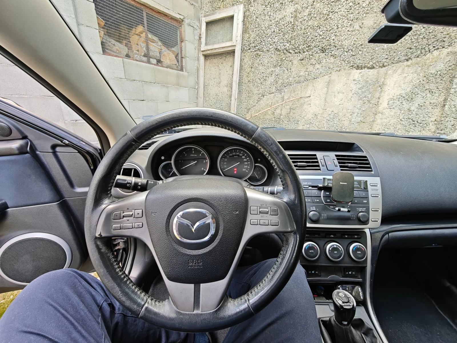 Mazda 6 GH 2.0 MZR-CD Sportback, снимка 10 - Автомобили и джипове - 56289284