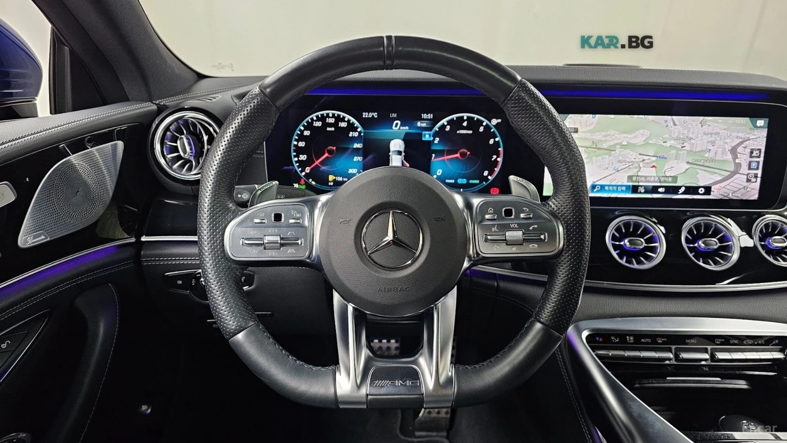 Mercedes-Benz AMG GT 43* 4MATIC+ * ���������* �����* HEADUP* 360 ������ | Mobile.bg � ����������� 13