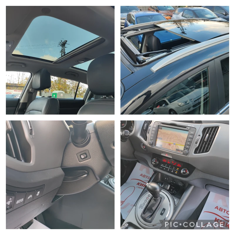 Kia Sportage 2.0CRDI-184ks-АВТОМАТ-КОЖА-НАВИ-ПАНОРАМА-ШИБЕДАХ, снимка 15 - Автомобили и джипове - 47990530