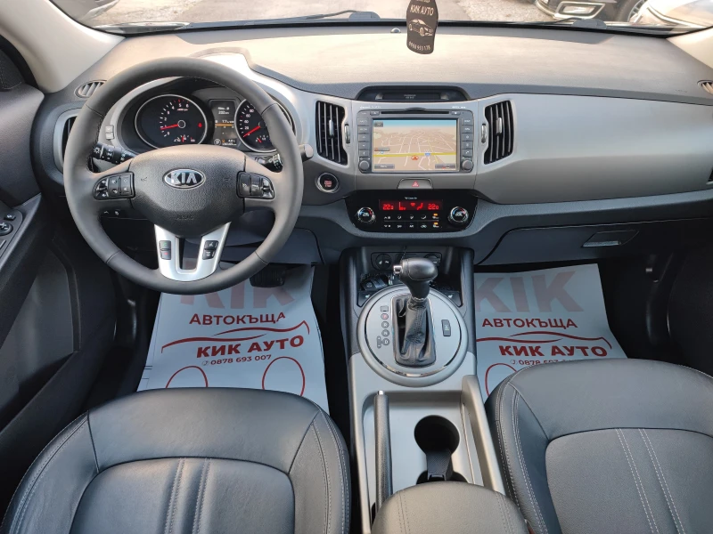 Kia Sportage 2.0CRDI-184ks-АВТОМАТ-КОЖА-НАВИ-ПАНОРАМА-ШИБЕДАХ, снимка 10 - Автомобили и джипове - 47990530