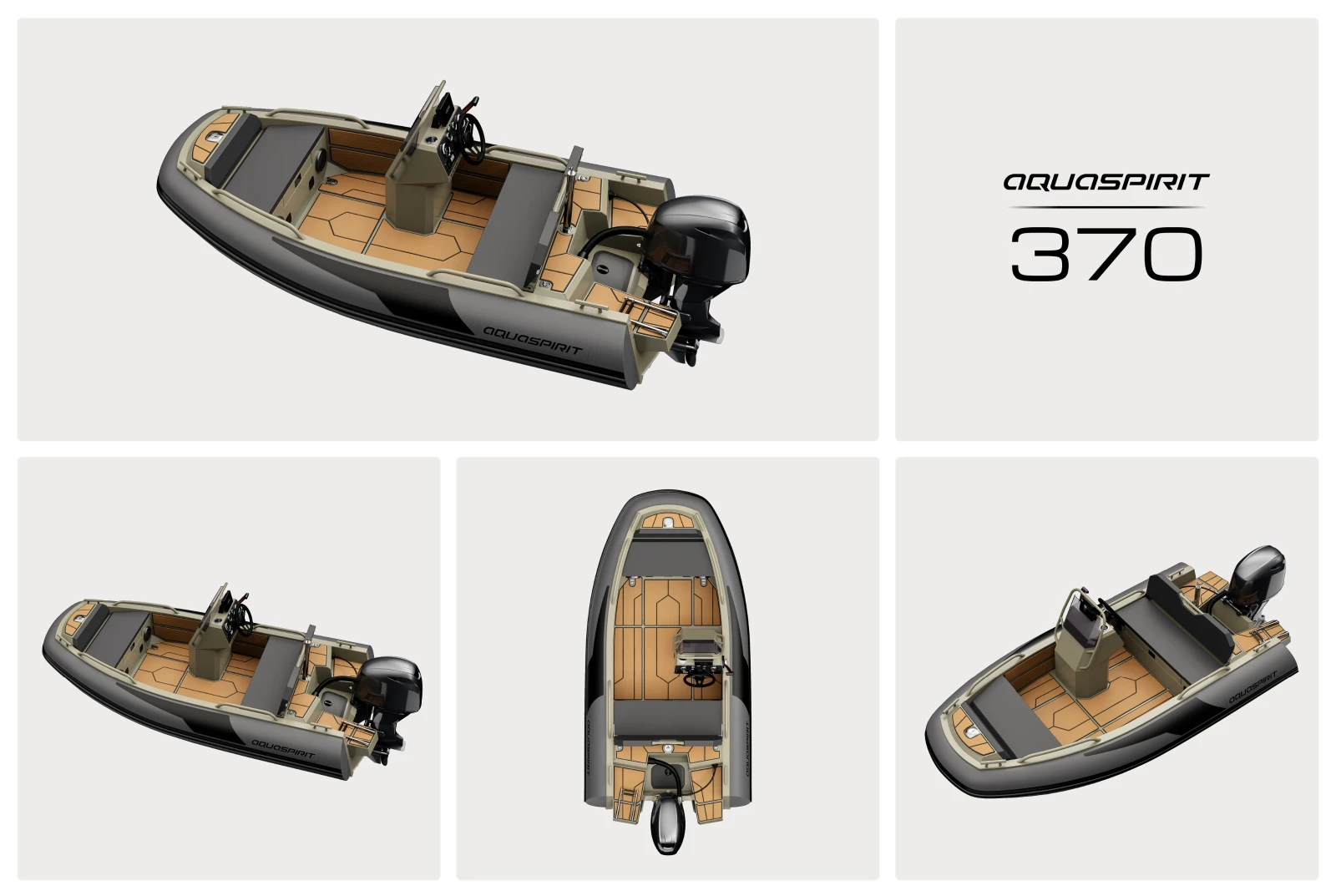 Лодка Собствено производство AQUA SPIRIT 370 - изображение 5