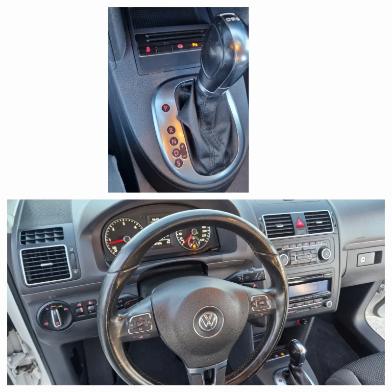 VW Touran 1.6 TDI 105 к.с. EU-5 Автоматик, снимка 8 - Автомобили и джипове - 53223987