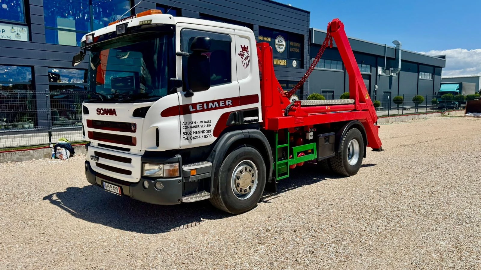 Scania P 380 4х2, Контейноровоз, Нов внос, , , снимка 2 - Камиони - 54714585