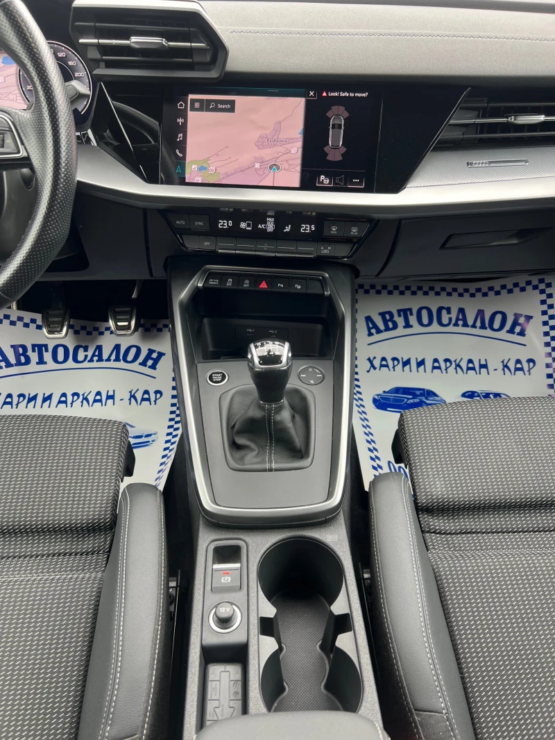 Audi A3 35TDI-SPORTBAK-S-LINE-НАВИГАЦИЯ-6СКОРОСТИ, снимка 10 - Автомобили и джипове - 47405805