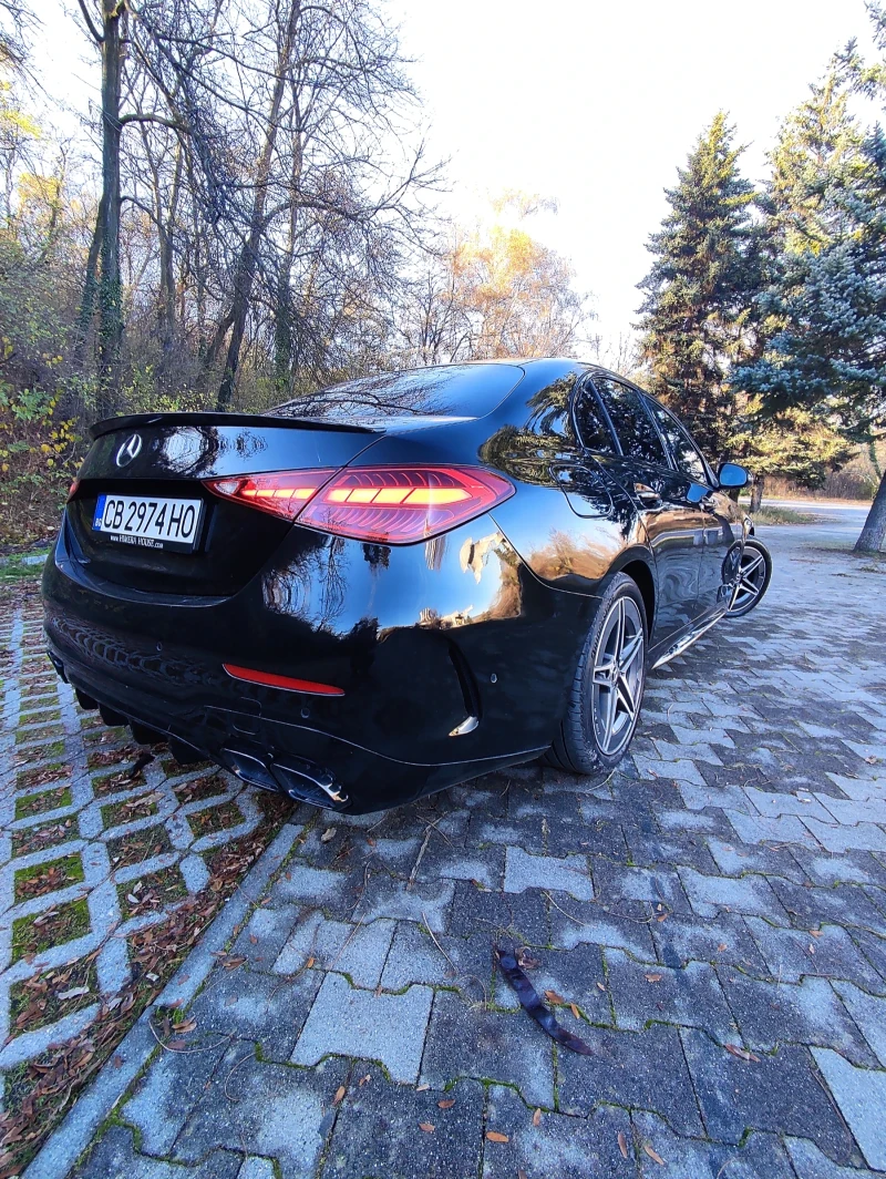 Mercedes-Benz C 180 39000км.AMG LINE Mild hybrid 9G, снимка 6 - Автомобили и джипове - 52421435