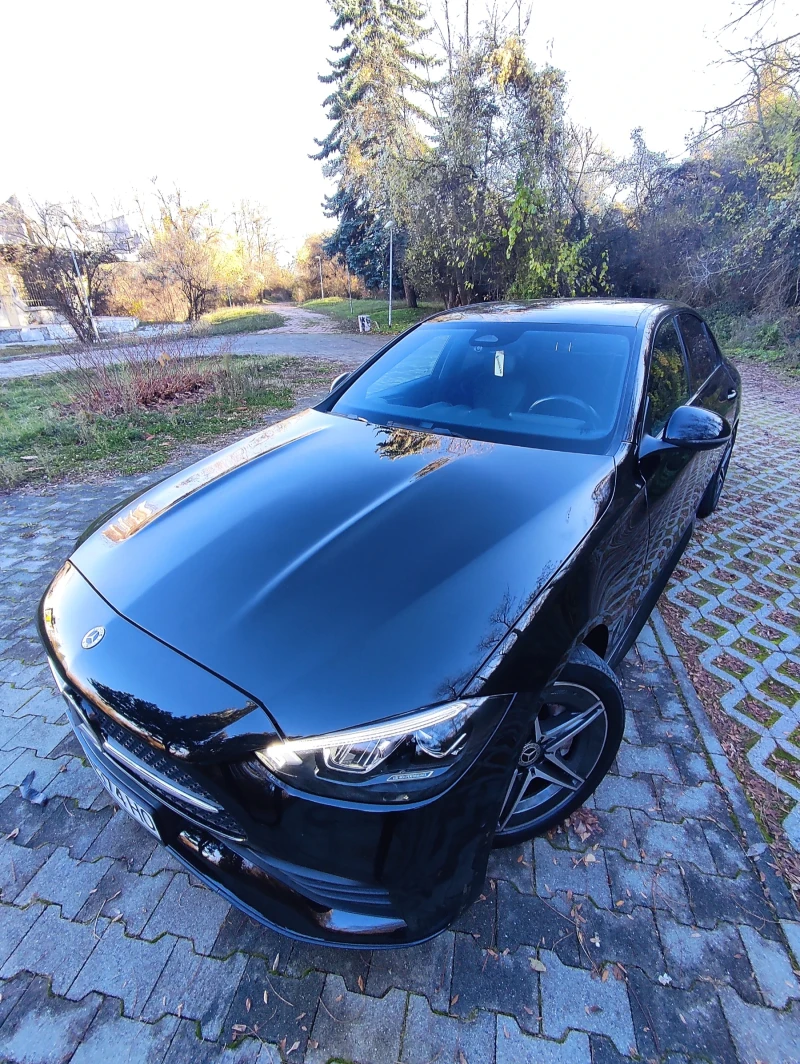 Mercedes-Benz C 180 39000км.AMG LINE Mild hybrid 9G, снимка 4 - Автомобили и джипове - 52421435