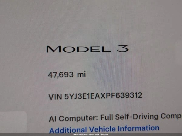 Tesla Model 3 REAR-WHEEL DRIVE, снимка 6 - Автомобили и джипове - 56199146