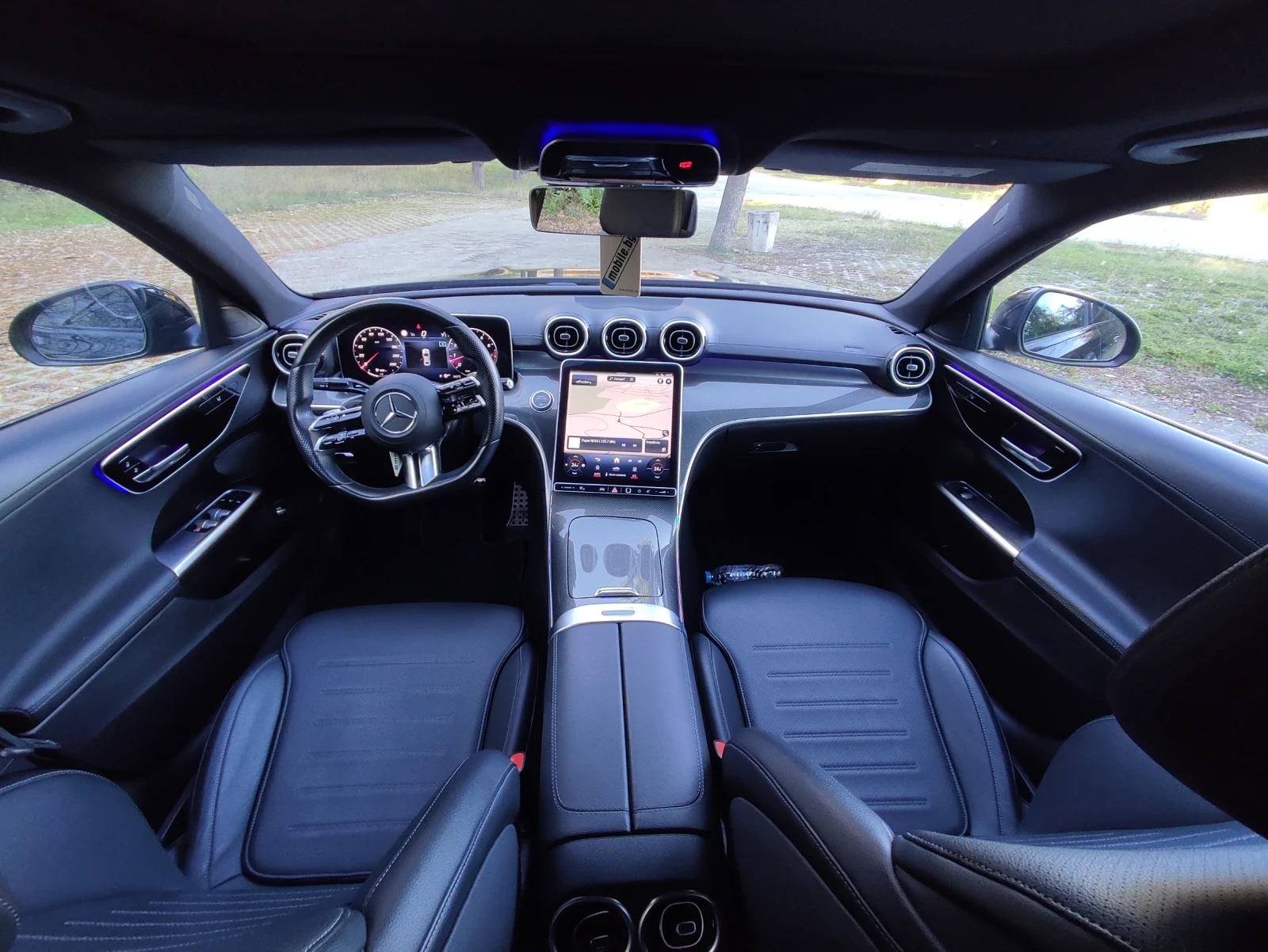 Mercedes-Benz C 180 39000.AMG LINE Mild hybrid 9G | Mobile.bg   11