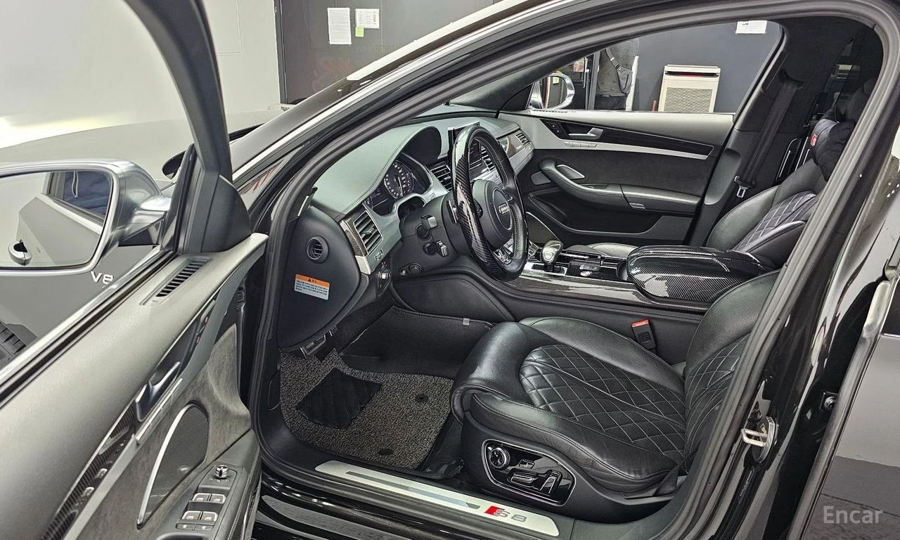 Audi S8 FULL* LED* ДИСТРОНИК* ОБДУХВАНЕ* 360КАМЕРА* , снимка 6 - Автомобили и джипове - 54485275