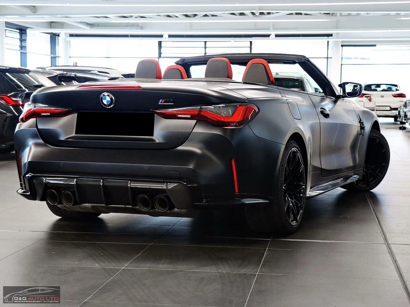 BMW M4 COMP/510HP/xDRIVE/HUD/CARBON/MATT/H&K/360/773z, снимка 5 - Автомобили и джипове - 55666399