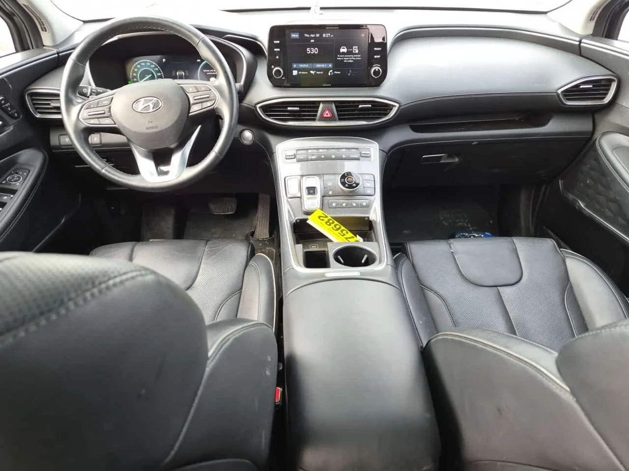 Hyundai Santa fe LUXURY HYBRID/CARFAX/Подгрев/Обдух/Панорама/2 Ключ, снимка 6 - Автомобили и джипове - 54423781
