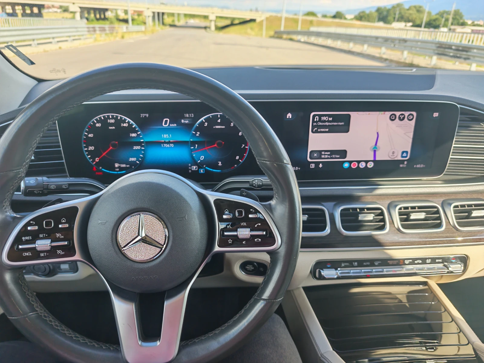 Mercedes-Benz GLE 350 4 MATIC, CAM/360, снимка 10 - Автомобили и джипове - 55282932
