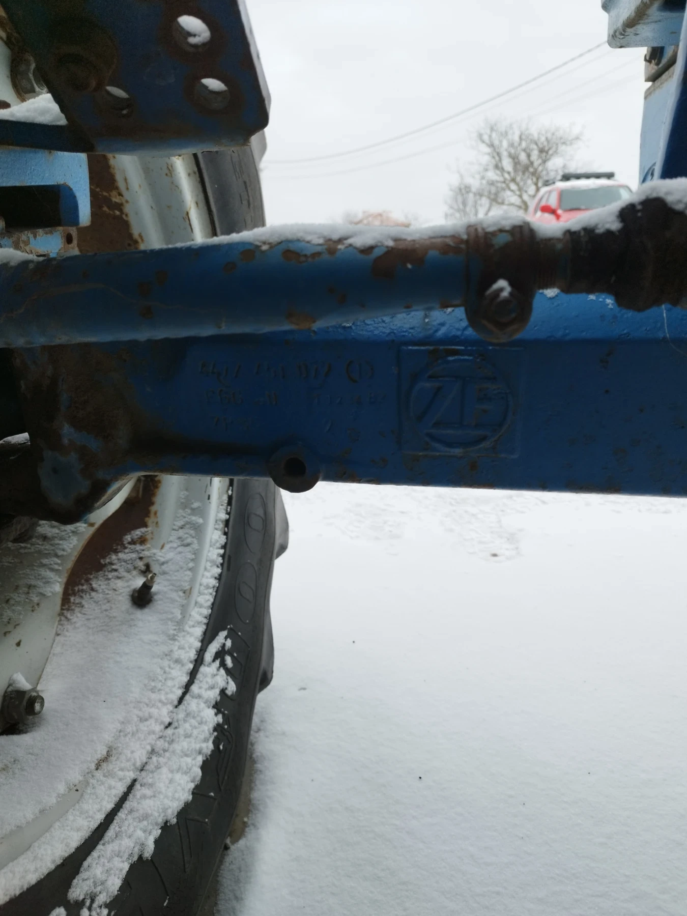 Трактор Ford FORD 7710, снимка 6 - Селскостопанска техника - 54001282