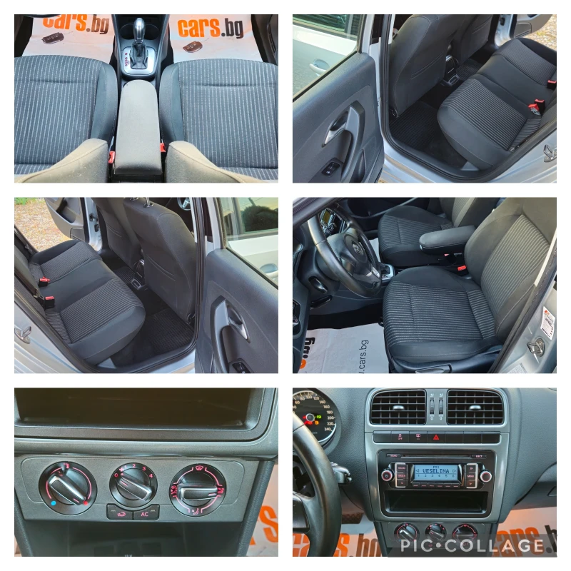 VW Polo DSG-АВТОМАТИК* 1, 4i-80кс* 2012г* КЛИМАТИК* 4 ВРАТ, снимка 16 - Автомобили и джипове - 52309407