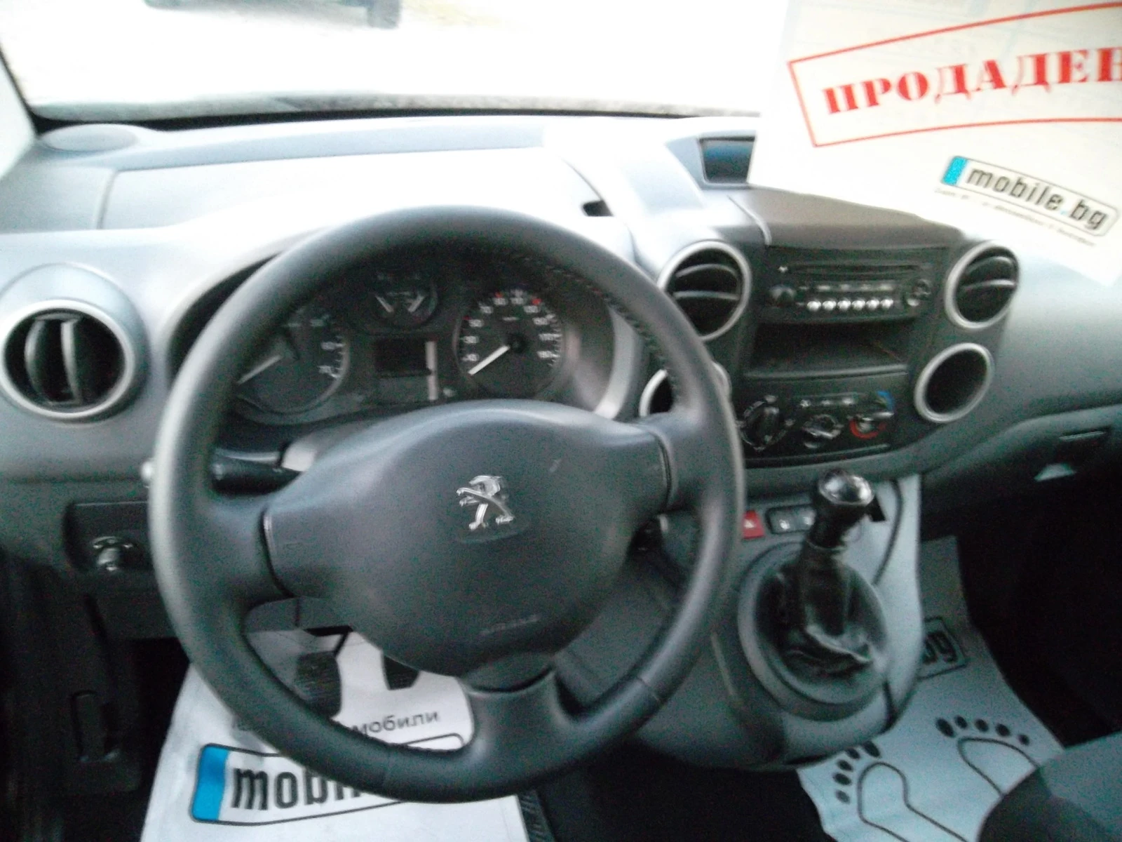 Peugeot Partner 1.6HDI-EURO5/КЛИМАТИК  - изображение 8