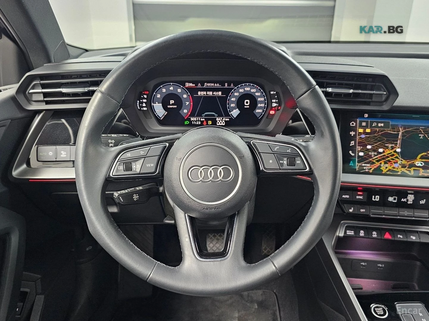Audi A3 PREMIUM* 40TFSI* ПОДГРЕВ* KEYLESS* SUNROOF* , снимка 5 - Автомобили и джипове - 55009056