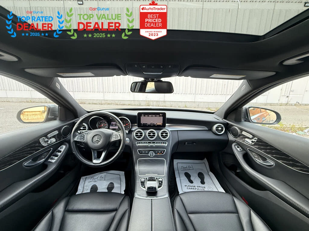 Mercedes-Benz C 300 AMG Pack | Мъртва зона | Keyless , снимка 9 - Автомобили и джипове - 55691124