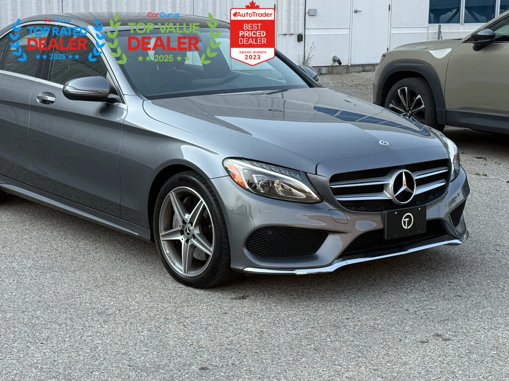 Mercedes-Benz C 300 AMG Pack | Мъртва зона | Keyless , снимка 3 - Автомобили и джипове - 55691124