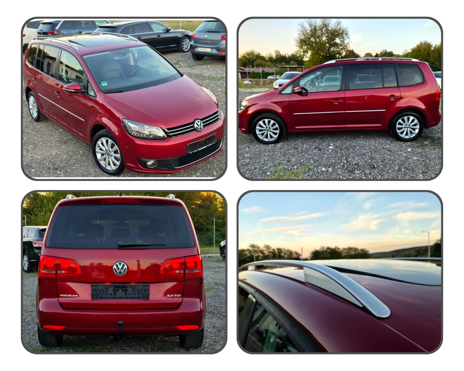 VW Touran 2.0'TDI* LED, NAVI PANORAMA FULL, снимка 6 - Автомобили и джипове - 56089882