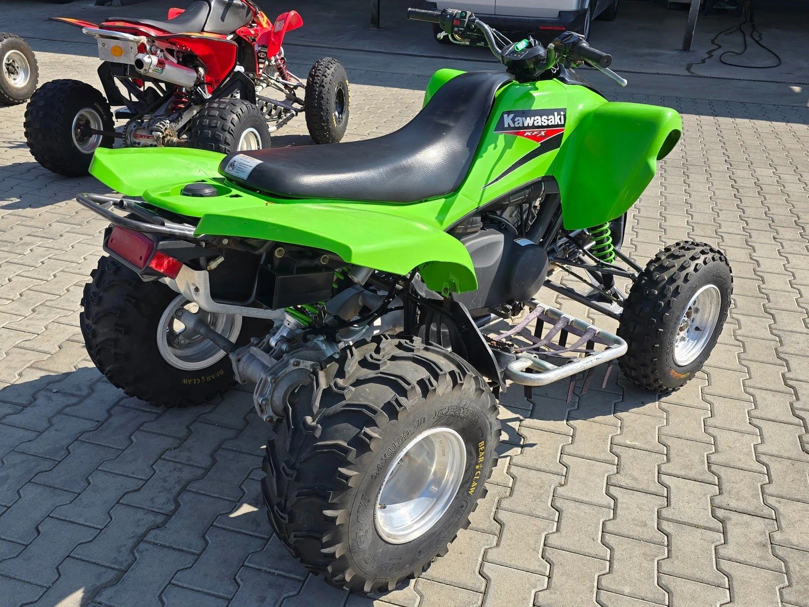 Kawasaki Kfx 700сс, Перфектен!, снимка 3 - Мотоциклети и мототехника - 53901294