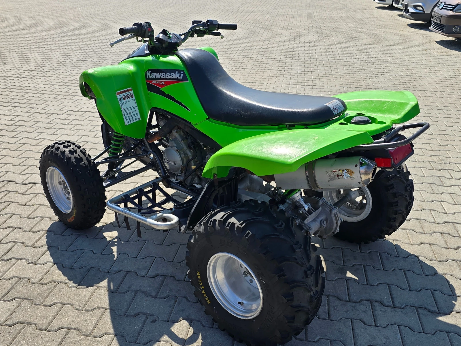Kawasaki Kfx 700сс, Перфектен!, снимка 4 - Мотоциклети и мототехника - 53901294