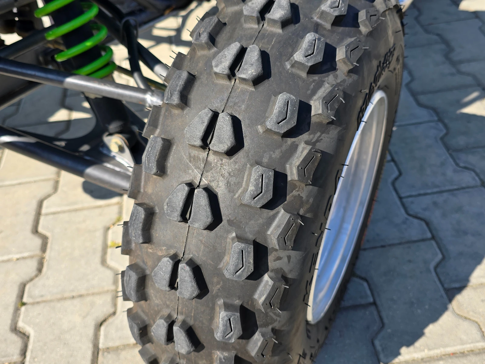 Kawasaki Kfx 700сс, Перфектен!, снимка 11 - Мотоциклети и мототехника - 53901294