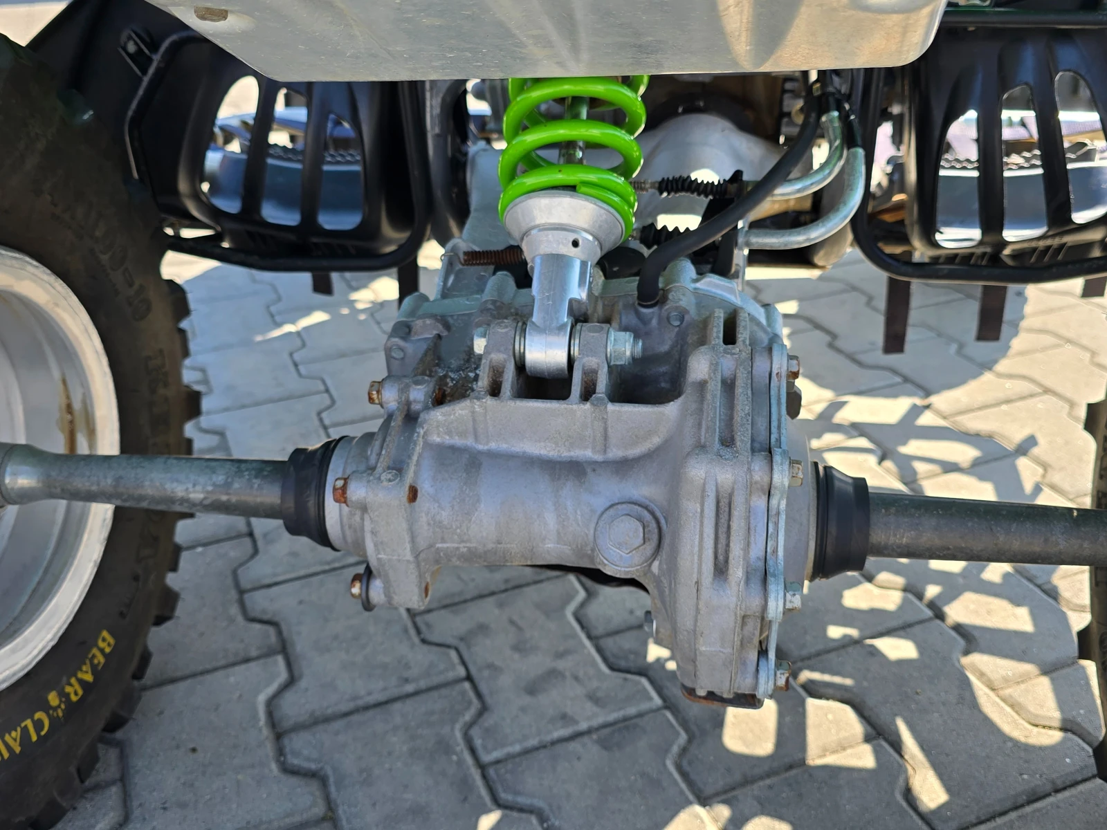 Kawasaki Kfx 700сс, Перфектен!, снимка 13 - Мотоциклети и мототехника - 53901294